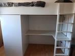 Hoogslaper met bureau, Huis en Inrichting, Slaapkamer | Stapelbedden en Hoogslapers, Ophalen, Eenpersoons, Zo goed als nieuw, 200 cm