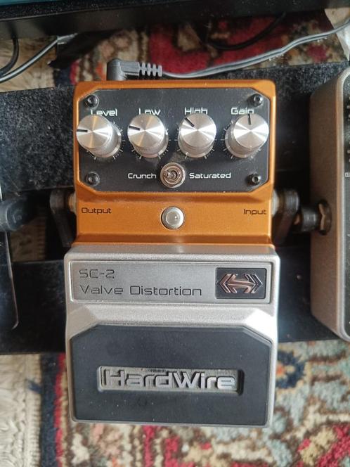 Hardwire SC-2 Valve Distortion, Muziek en Instrumenten, Effecten, Zo goed als nieuw, Distortion, Overdrive of Fuzz, Ophalen of Verzenden
