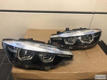 Bmw 3 serie f30 f31 lci vol led koplamp BLACK uitvoering beschikbaar voor biedingen