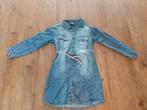 Jeans-blouse jurkje (maat: 128/134), Ophalen of Verzenden, Zo goed als nieuw, Meisje, Jurk of Rok