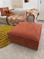 Grote hocker/ poef terra, Ophalen, 75 tot 100 cm, Zo goed als nieuw, 75 tot 100 cm