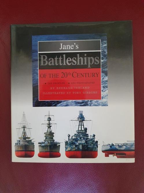 Jane's Battleships of the 20th Century, Boeken, Oorlog en Militair, Zo goed als nieuw, Marine, Tweede Wereldoorlog, Ophalen of Verzenden