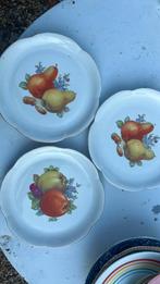 Wille &co porselein Amsterdam 3 bordjes, Antiek en Kunst, Antiek | Servies los, Ophalen of Verzenden