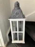 Kaars Lantaarn, Ophalen, Gebruikt, 50 tot 75 cm, Wit