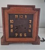 Pendule Amsterdamse school klok 1920 Art Deco, Ophalen of Verzenden