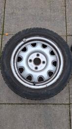 Winterbanden met velg 14 inch, Ophalen, 14 inch, Gebruikt, Banden en Velgen