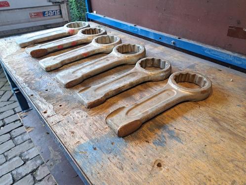 Degelijke set USAG slagsleutels/ ringslagsleutels!, Doe-het-zelf en Verbouw, Gereedschap | Handgereedschap, Gebruikt, Ophalen