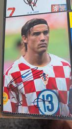 Foto originele handtekening Simic Kroatie AC Milan, Ophalen of Verzenden, Zo goed als nieuw, Buitenlandse clubs, Spelerskaart