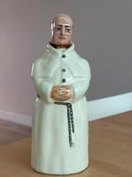 Keramiek fles / likeurfles – monnik – Deruta, Italië, Ophalen of Verzenden