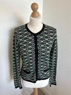 King Louie maat M groen retro glitter vest 344