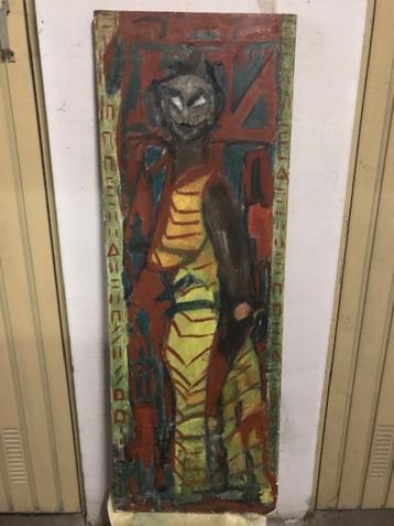Schilderij olieverf op board......Hilda Haafkens (1953 - ) beschikbaar voor biedingen
