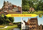Groeten uit Hattem - 4 afb + wapens - 1972 gelopen, Verzamelen, Ansichtkaarten | Nederland, Ophalen of Verzenden, Voor 1920, Gelopen