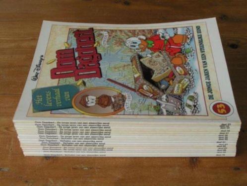 Oom Dagobert serie 1 t/m 75 compleet plus spec.veel 1e druk!, Boeken, Stripboeken, Gelezen, Complete serie of reeks, Ophalen of Verzenden
