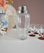 Vintage Cocktail shaker met craquelé-effect, Antiek en Kunst, Ophalen of Verzenden