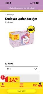 Doos kruidvat billendoekjes, Ophalen of Verzenden, Nieuw, Overige typen