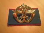 onofficieel baretembleem luchtmobiele brigade, Ophalen of Verzenden, Landmacht, Nederland, Embleem of Badge