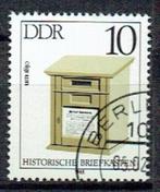 DDR 1985 Historische brievenbus, Postzegels en Munten, Postzegels | Thematische zegels, Overige thema's, Ophalen, Gestempeld