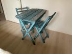 Bistro set, Tuin en Terras, Tuinsets en Loungesets, Ophalen, Gebruikt, Overige materialen, 2 zitplaatsen