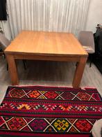 Houten Eettafel 1m40x1m40cm, Tuin en Terras, Haardhout, Ophalen of Verzenden