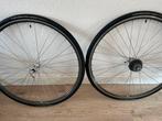 Shimano Dura Ace 7400 wielset naven wolber velgen retro, Ophalen of Verzenden, Zo goed als nieuw, Racefiets, Wiel
