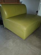 Leren elementenbank / modulaire bank (4 delen), Huis en Inrichting, Ophalen