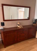 Dressoir met spiegel, Ophalen, Gebruikt, 200 cm of meer, Met deur(en)