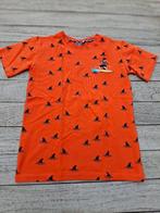 Tom Du shirt oranje surf maat 128-134, Ophalen, Zo goed als nieuw, Tom Du, Shirt of Longsleeve