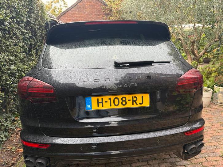 Porsche Cayenne 3.6 V6 440pk Tiptronic S 2016 Zwart, Auto's, Porsche, Bedrijf, Cayenne, 4x4, ABS, Achteruitrijcamera, Adaptieve lichten