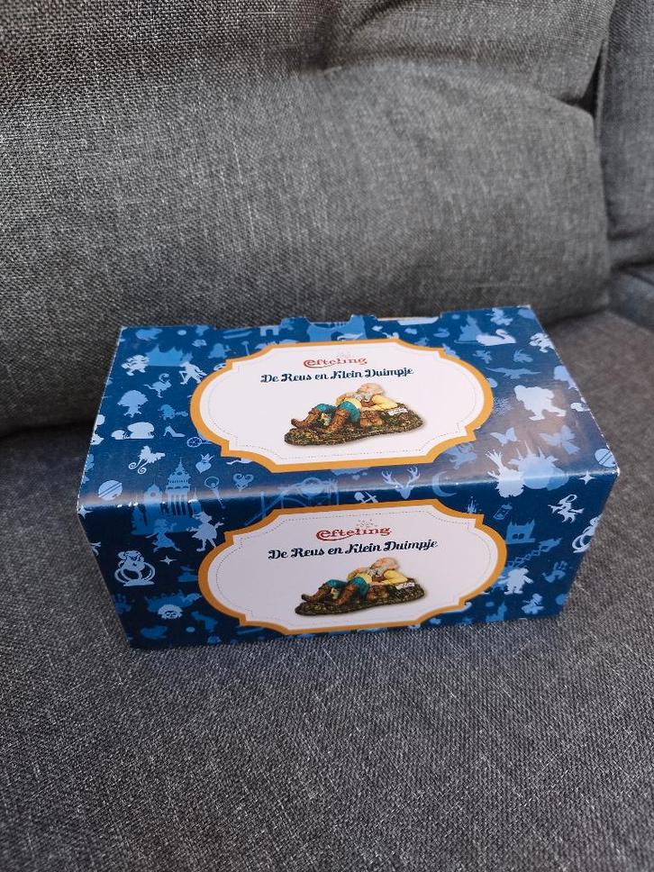 Efteling De Reus en Klein Duimpje miniatuur - kerstdorp, Verzamelen, Efteling, Zo goed als nieuw, Beeldje of Poppetje, Ophalen of Verzenden