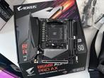 B550I Gigabyte Aurous pro ax AM4 mini-atx motherboard, Computers en Software, Moederborden, Ophalen of Verzenden, Zo goed als nieuw