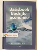 Wim Koetzier - Basisboek Bedrijfseconomie, Ophalen of Verzenden, Zo goed als nieuw, Wim Koetzier; Rien Brouwers
