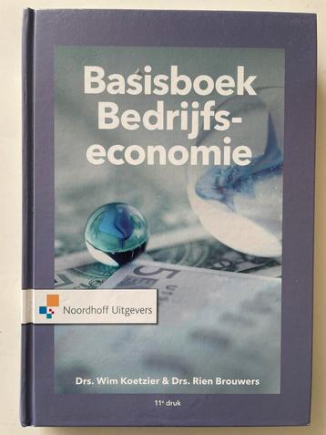Wim Koetzier - Basisboek Bedrijfseconomie beschikbaar voor biedingen
