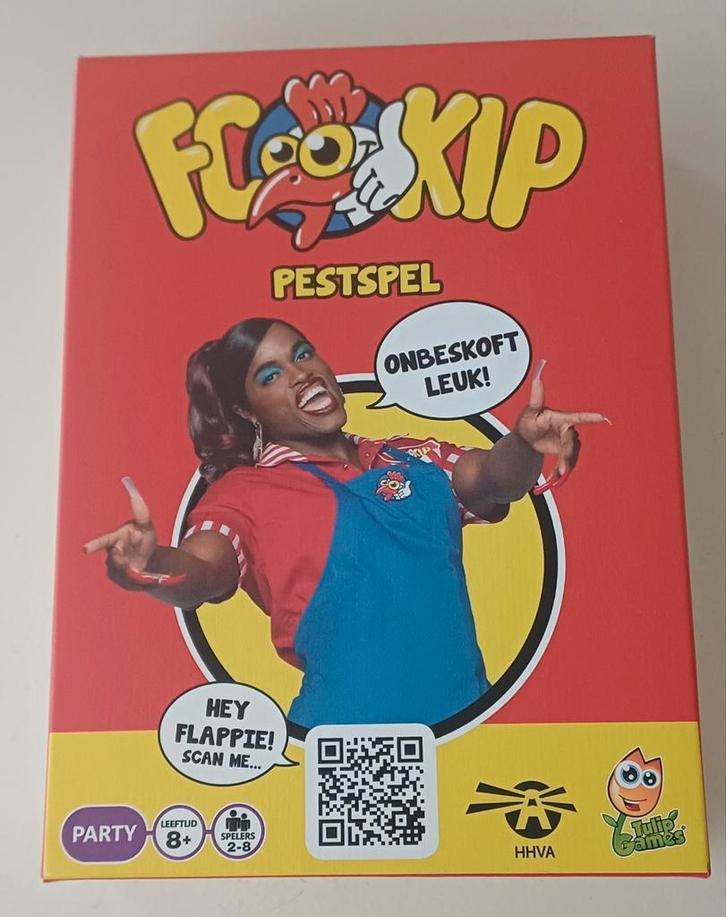 FC Kip Kaartspel - Pesten met een twist!, Hobby en Vrije tijd, Gezelschapsspellen | Bordspellen, Zo goed als nieuw, Drie of vier spelers