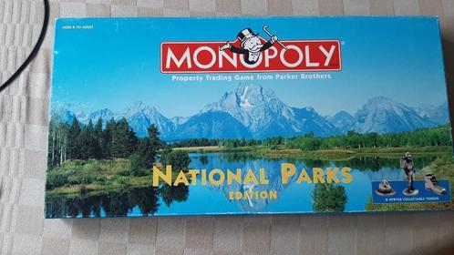 bordspel Monopoly National parks Monopolie limited, Hobby en Vrije tijd, Gezelschapsspellen | Bordspellen, Nieuw, Een of twee spelers