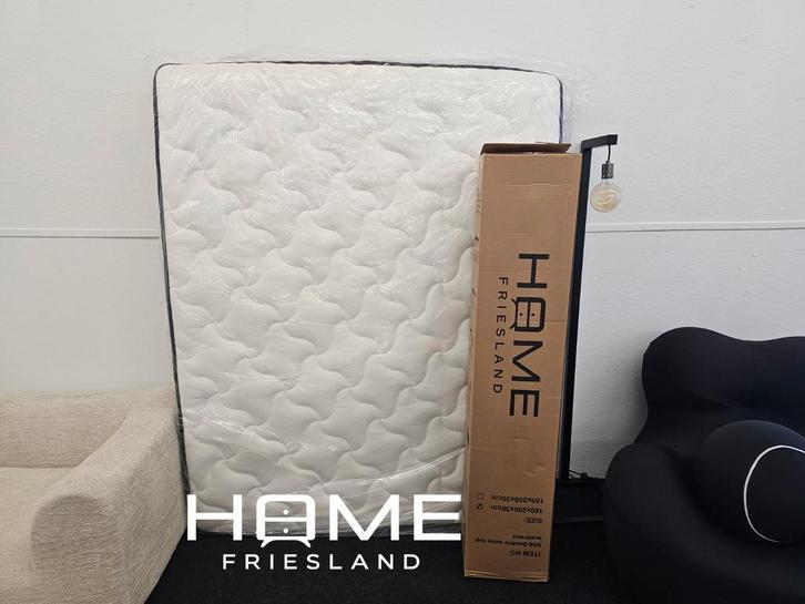 NIEUW - KOUDSCHUIM - 160/180X200, Huis en Inrichting, Banken | Voetenbanken en Poefen, Nieuw, 125 cm of meer, 125 cm of meer, Rechthoekig