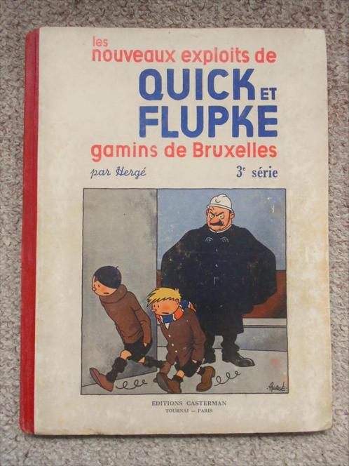 Quick et Flupke - Gamins de Bruxelles - 3e série 1942 - A18, Boeken, Stripboeken, Gelezen, Eén stripboek, Ophalen of Verzenden