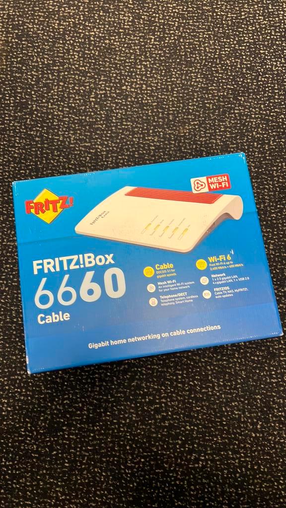 FRITZ! FRITZ!Box (NIEUW), Computers en Software, Netwerk switches, Nieuw, Ophalen of Verzenden