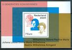 Ned. NVPH 2642 3 generaties koninginnen 2009, Postzegels en Munten, Postzegels | Nederland, Na 1940, Ophalen of Verzenden, Postfris
