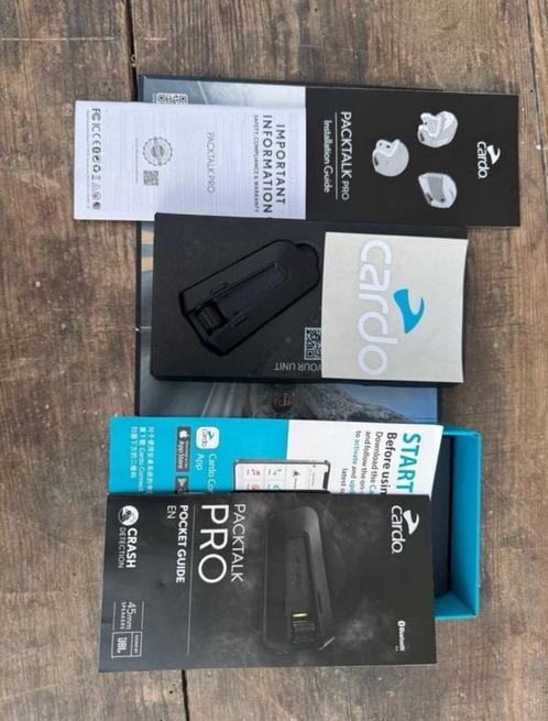 Cardo packtalk pro communicatiesysteem, Motoren, Accessoires | Navigatiesystemen, Zo goed als nieuw, Ophalen of Verzenden