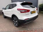 Nissan Qashqai 1.2 Tekna +/Pano/Leder/360 camera/Automaat/Na, Gebruikt, 4 cilinders, Wit, Origineel Nederlands
