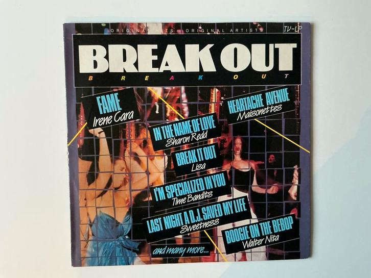 Break Out Lp disco pop, Cd's en Dvd's, Vinyl | Dance en House, Zo goed als nieuw, Disco, 12 inch, Ophalen of Verzenden