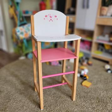 Houten Poppenstoeltje - 56x24cm beschikbaar voor biedingen