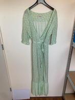 Anecdote lichtgroene wikkeljurk lang print maat 34, Blauw, Anecdote B.V., Ophalen of Verzenden, Zo goed als nieuw