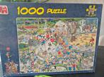 Jumbo Puzzel 1000 Stukjes - Jan van Haasteren, Ophalen of Verzenden, 500 t/m 1500 stukjes, Gebruikt, Legpuzzel