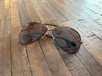 Ray Ban Outdoorsman II Aviator Leather 😎, Zonnebril, Bruin, Ophalen of Verzenden, Zo goed als nieuw
