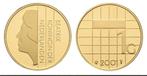 Gouden gulden 2001, Postzegels en Munten, Munten | Europa | Euromunten, Ophalen of Verzenden, Overige landen