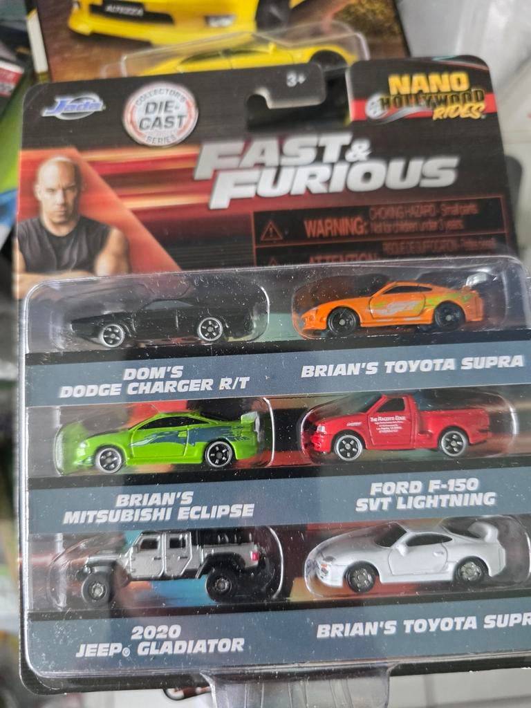 Fast & Furious Nano Hollywood Rides Set, Customerservice@jadatoys.com, 901 Monterey Pass Rd, Monterey Park, CA 91754, USA, Jada Toys