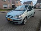 Slechts 81.000 km, Hyundai Getz benzine 1.3 3drs 2003 blauw, Ophalen, Voor, Hyundai, Deur