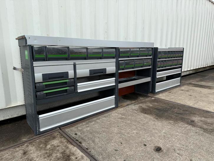 Set bott bedrijfswagen inrichting met uitneembare bakjes, Auto diversen, Overige Auto diversen, Ophalen