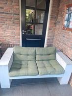 Mooie stevige steigerhout tuinset inclusief kussens, Tuin en Terras, Tuinmeubel-accessoires, Ophalen, Gebruikt
